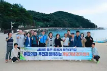영종 을왕리 해안데크길 준공…영종구의회, 만조 때 보행자 안전 점검