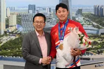 장상원, 아시안게임 금·은메달 들고 귀국…“전국체전 준비 이어간다”