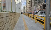 인천 약산초 주변 290m 안전 통학로 조성…학교 부지 활용해 차도와 분리