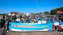 영종 마시안 해변서 민관 합동 해양쓰레기 정화