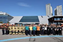 제물포구, 상상플랫폼 지진·화재 복합재난 훈련…현장 지휘체계 점검