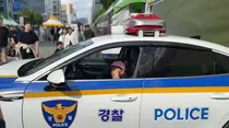 부평풍물대축제서 경찰차 타고 ‘안전네컷’…부평경찰, 체험형 교통안전 홍보