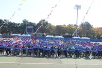 한국자유총연맹 인천지부 한마음대회에 회원 800여명 참석…G20 유치 응원도