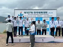 연수구청 카누단, 전국체전서 은메달 3개·동메달 1개…인천 종합 3위 기여