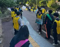남동구, 남동중·만수북중서 청소년 흡연 예방 캠페인 진행