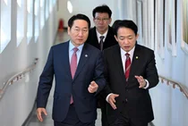 [포토] '생생톡톡! 애인소통' 유정복 인천시장, 2026 동구 연두방문
