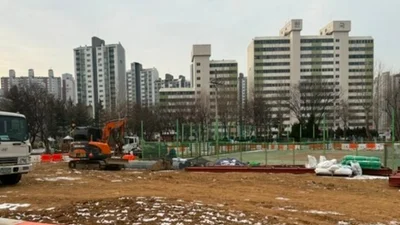 「私たちの町で唯一の緑地なのに…」GTX-B換気口工事で傷む富平白雲公園