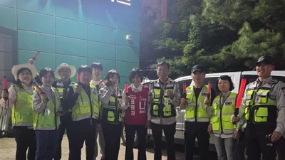 표명자 계양구의원 후보, 계양1동 자율방범대와 야간 순찰… 