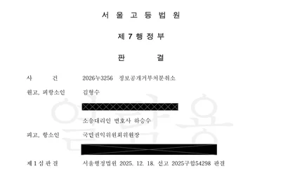‘외유성 출장·이해충돌’ 인천 기초의원도 포함… 법원, 권익위 항소 기각하고 