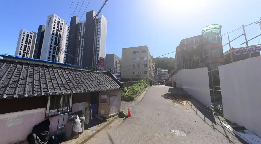 富平希望公園西側A1地区の全景(ネイバー ストリートビューキャプチャ)