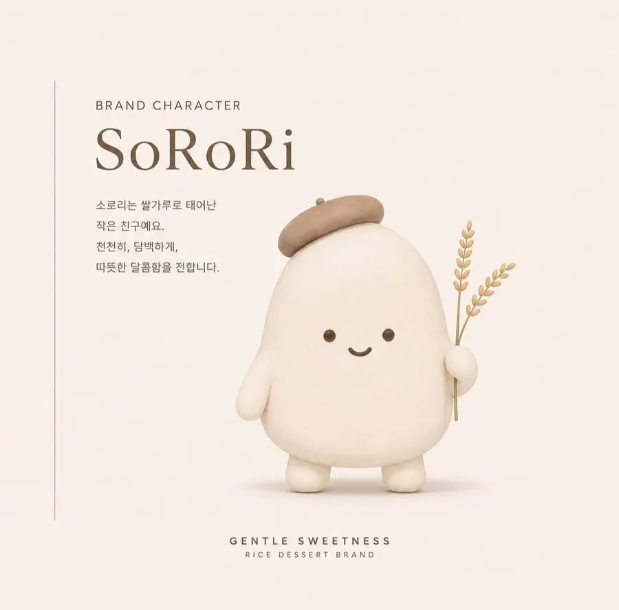 소로리의 브랜드 캐릭터