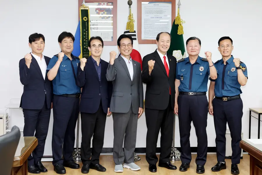 인천시의회 윤재상 부의장, 강화경찰서·인천자치경찰위원회 현안 청취