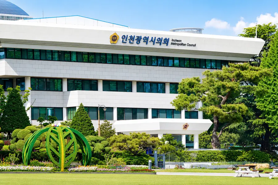 인천광역시의회 전경