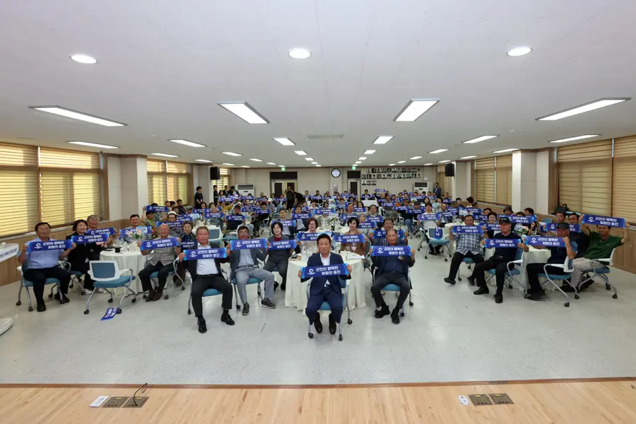 장정민 옹진군수, 7개면 순회‘군민과의 행복동행’성황리 종료