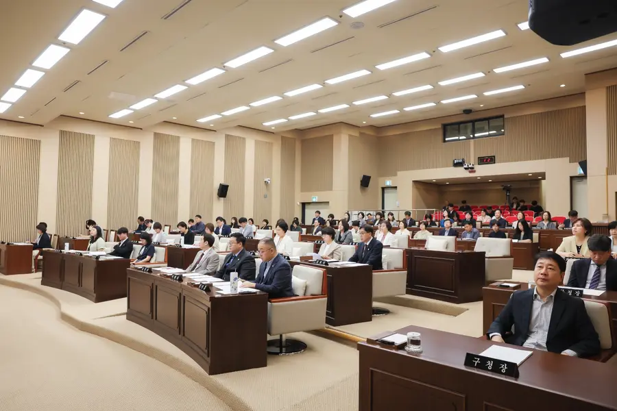 부평구의회, 제277회 정례회 제1차 본회의