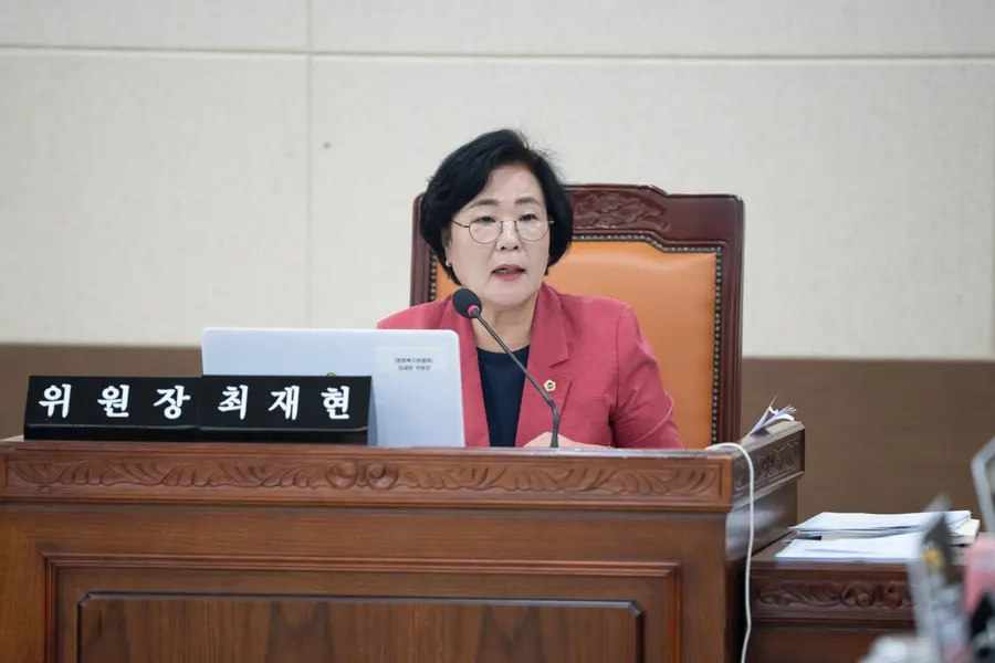 최재현 인천시의회 문화복지위원장