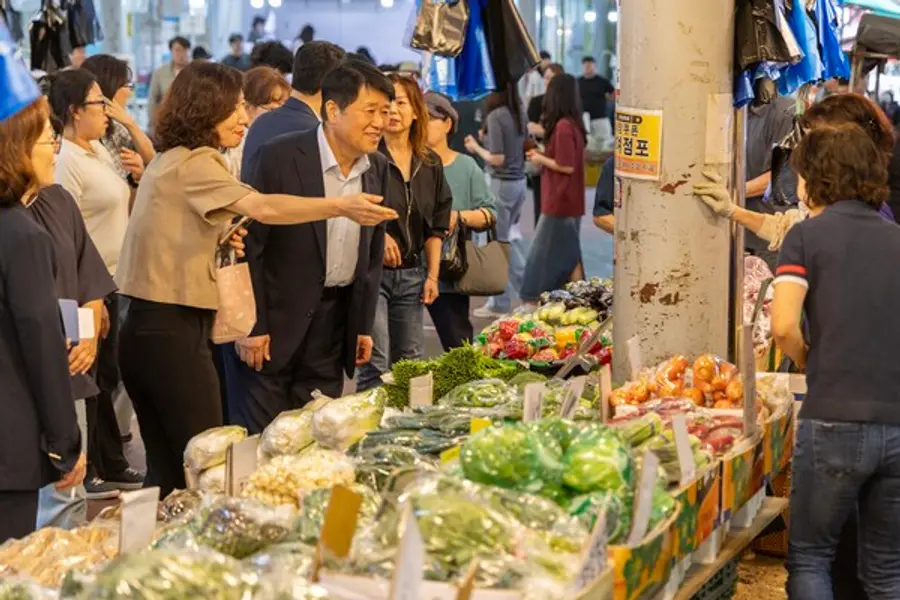 계양구, 추석 앞두고 전통시장 3곳 물가·상권 점검