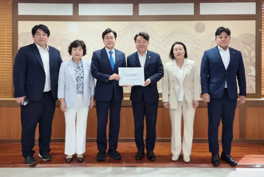 인천 군·구의장협, 박찬대 시장 만나 신설구 재정 안정화 논의