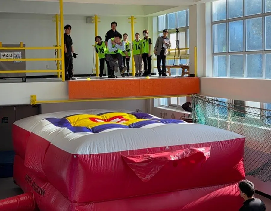 인천소방학교 피난기구 실증형 체험교육