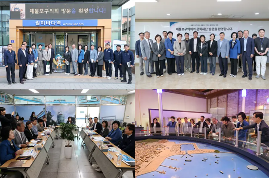 제물포구의회, 관내 유관기관 현장점검