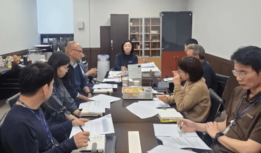공정숙 서해구의원, 관련 부서장 간담회