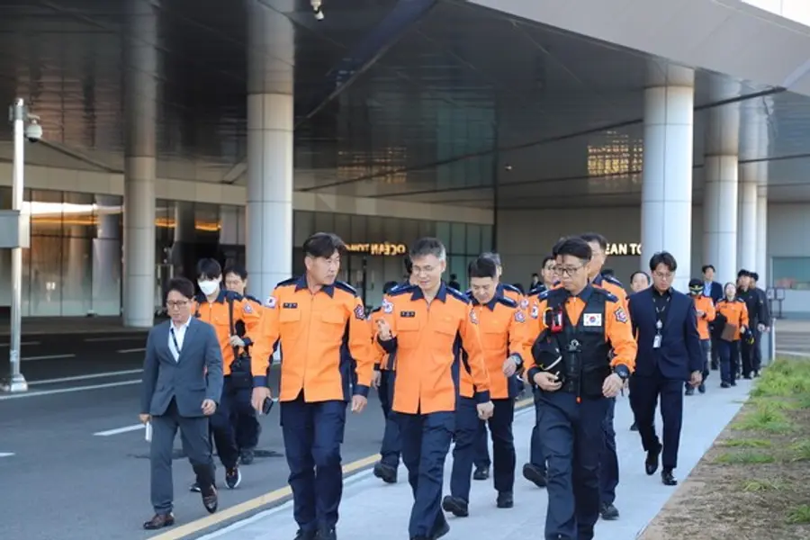 인천소방본부, 영종 인스파이어 화재안전 점검