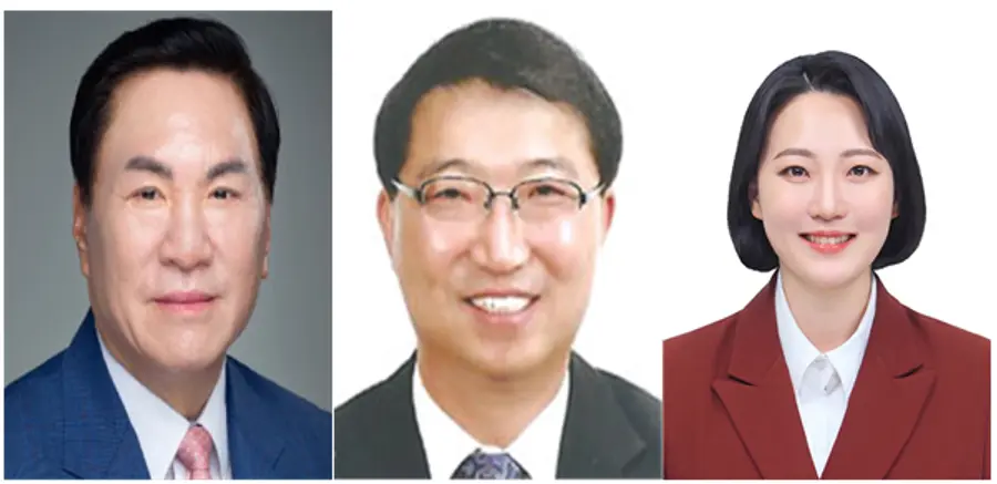 왼쪽부터 강창규, 손철운, 이단비