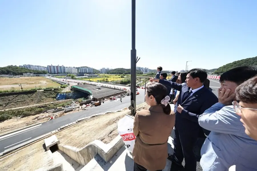 검단구 북측 광역도로 3개 구간 임시 개통…교통 연결망 확충