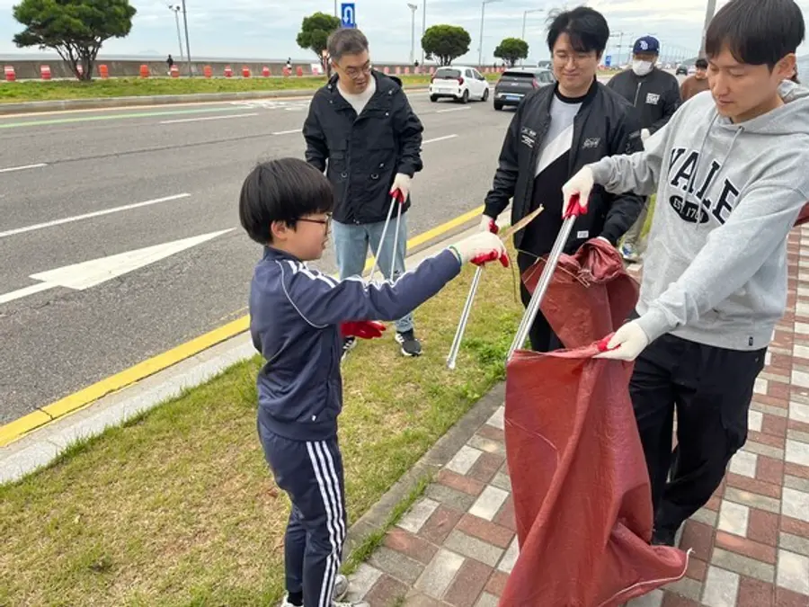인천환경공단, 영종도 해안정화활동